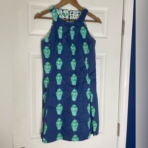 DIZZY LIZZY tank dress in ginger jar print - small